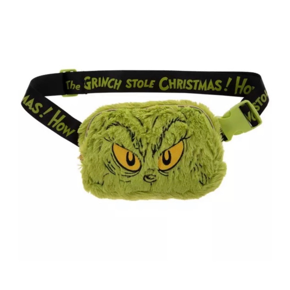 Furry The Grinch Belt Bag